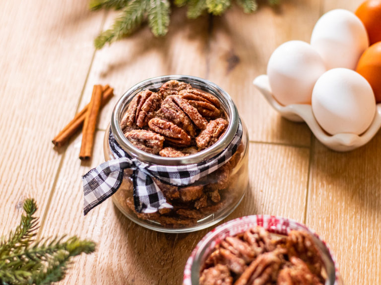 Candied Cinnamon Spice Pecans