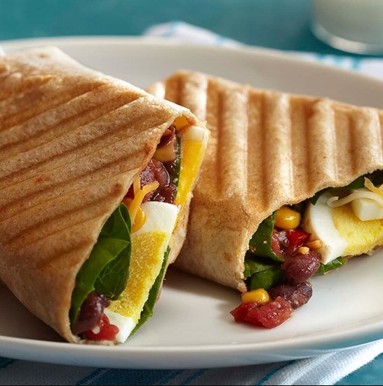 Breakfast paninis