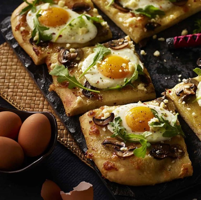 egg pizza