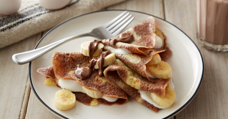 Banana Chocolate Crepes